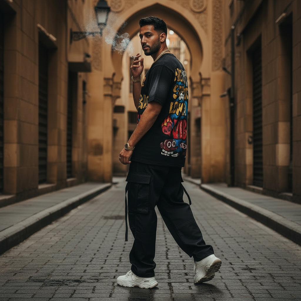 High Standards Tee – Vintage Black Wash Edition