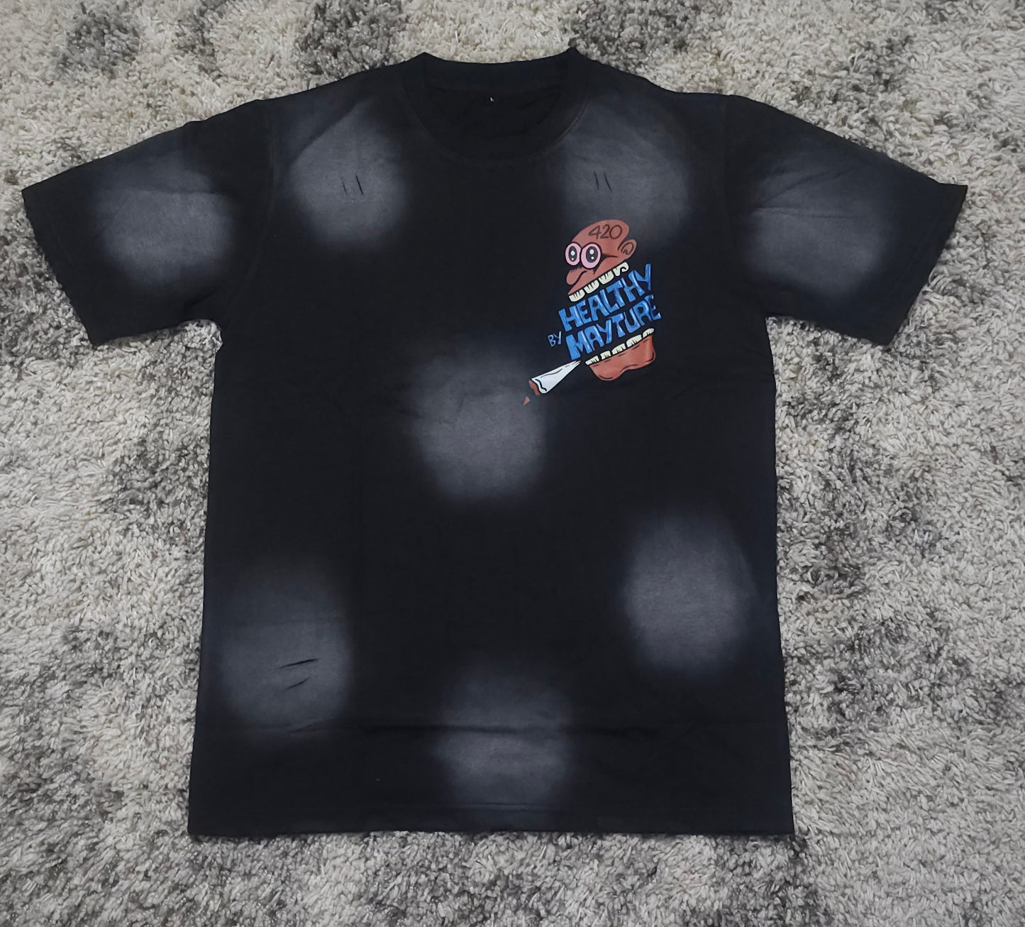 High Standards Tee – Vintage Black Wash Edition